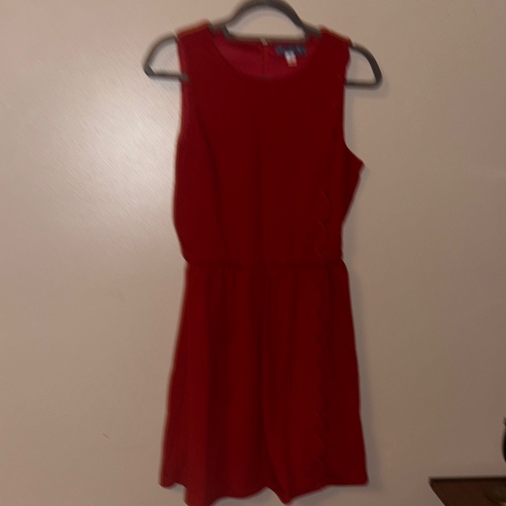 Pim + Larkin Vibrant Red Casual women’s dress